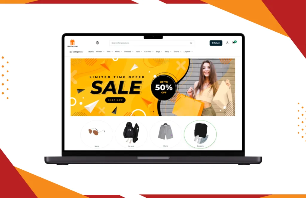 Shutre multi-brand online shopping mall storefront